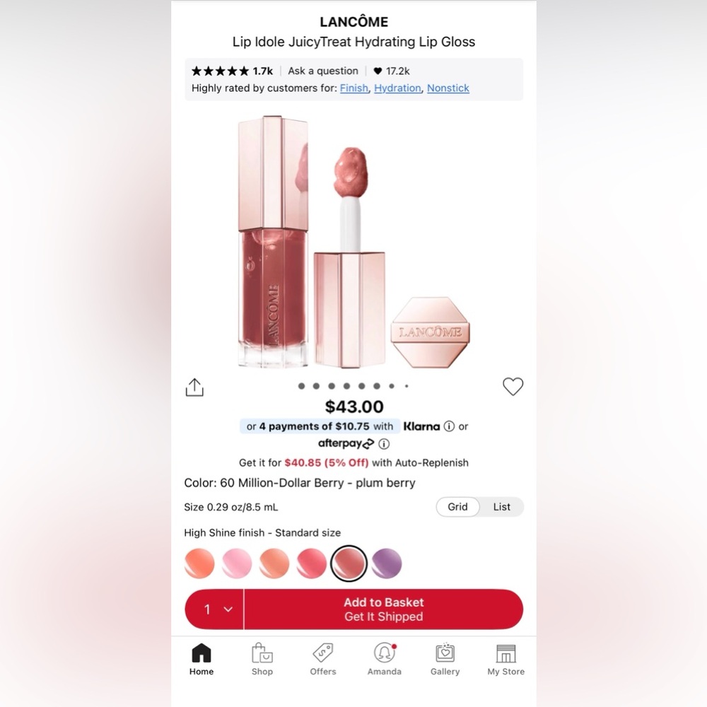 Lancôme Lip Gloss